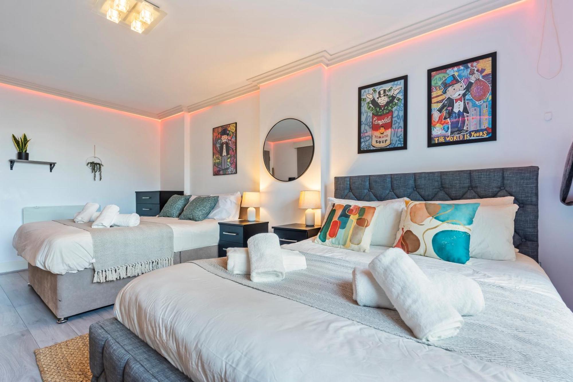 Monopoly Suite- Luxurious- High Tech And Spacious In Battersea Apartment *
